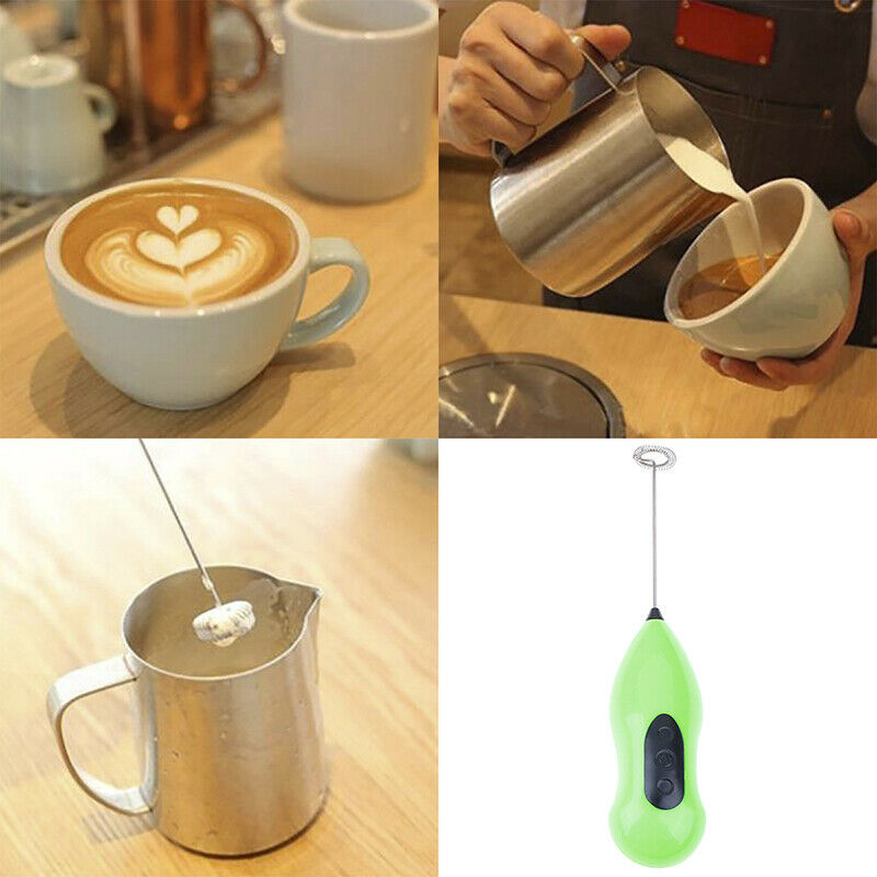 Mini Handle Electric Mixer Drink Milk Egg Frother Foamer Whisk Stirrer Be.l8