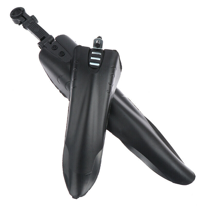 1 Set Thickening Type Riding Mudguard Plastic Mountain Bike Front Rear Fender Tt
