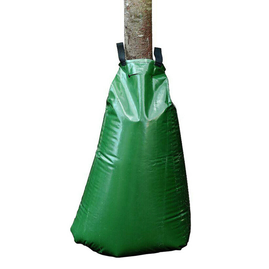 Green Slow Release Tree Watering Drip Irrigation Bag Easy Install Durable