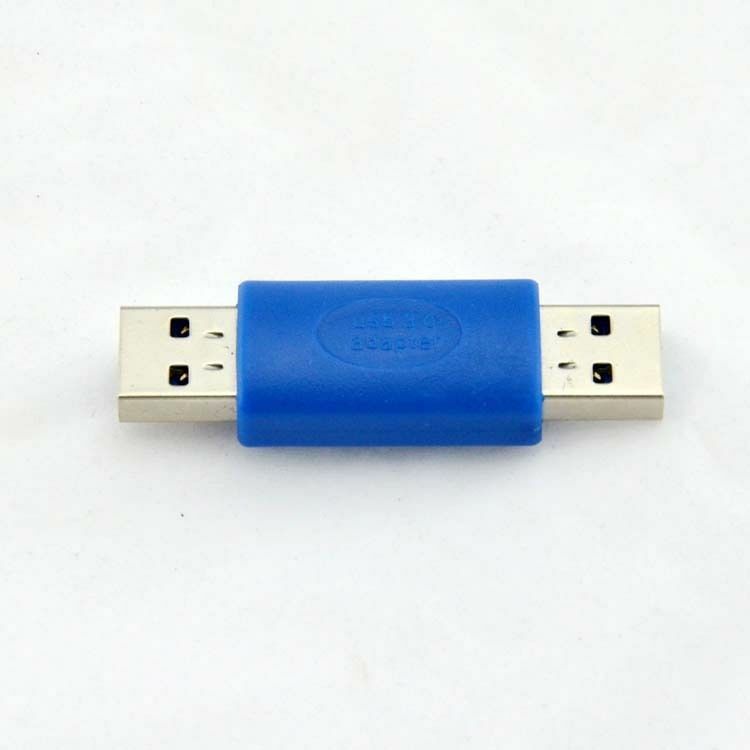 2PCS usb 3.0 male to male Coupler Extension Adapter Joiner Connector