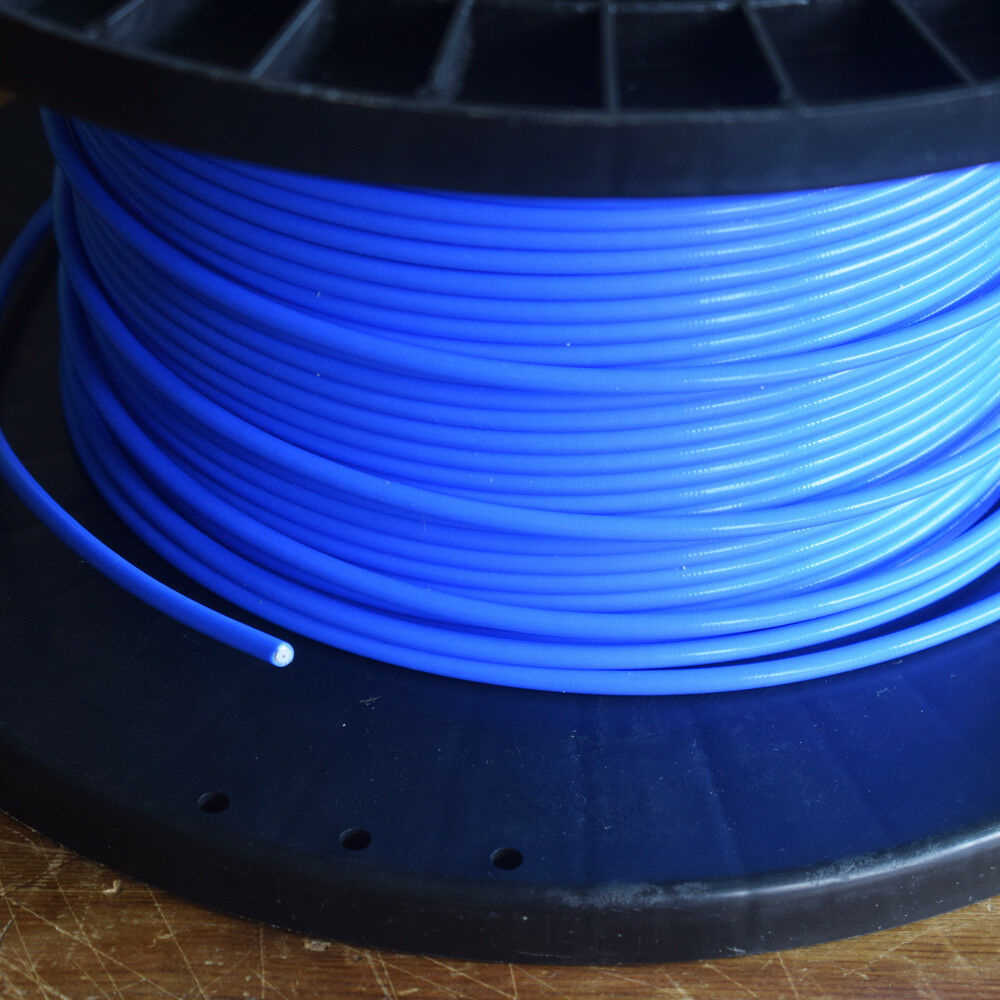 1Meter/3.3ft RG402 .141" Semi-Flexible Coaxial Cable with Blue FEP Jacket