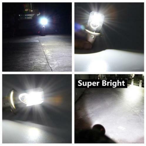 H4 White 6000K LED Motorcycle Hi/Lo Beam Headlight Front Light Bulb 6W COB Lamp