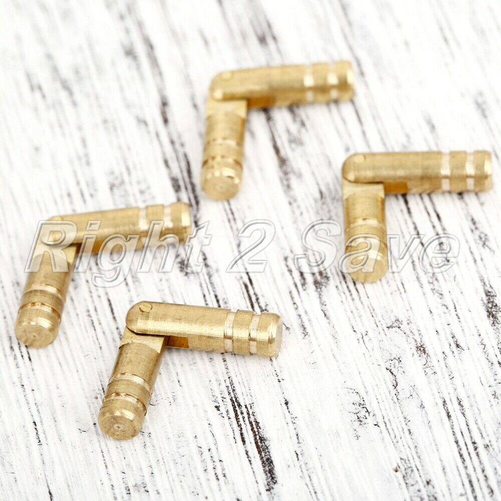 10pcs Jewelry Box Mini Case Hidden Invisible Concealed Barrel Hinge Pure Copper