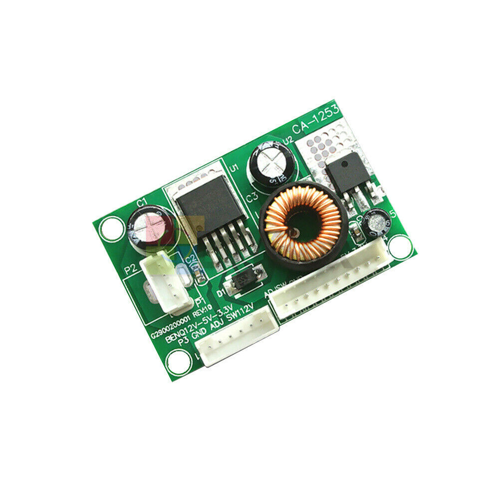 CA-1253 12V to 5V 12V to 3.3V LCD Power Supply Board DC/DC Step-Down Module