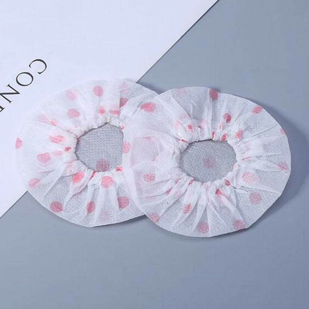 200 Pieces Disposable Microphone Cover Karaoke Mic Non-woven Fabric Covers