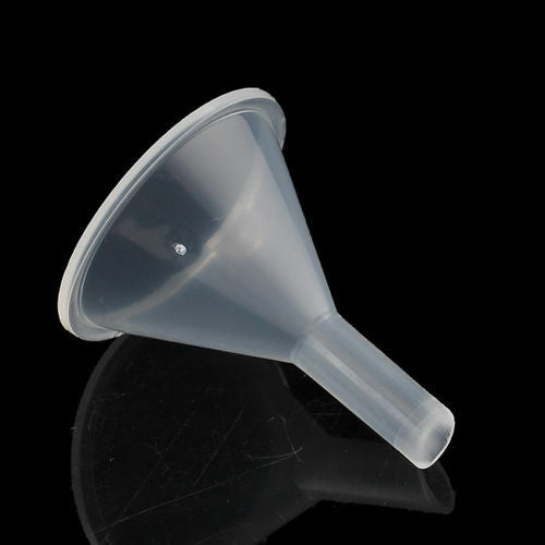 5pcs Small Plastic For Perfume Diffuser Bottle Mini Liquid Oil Funnels Lab