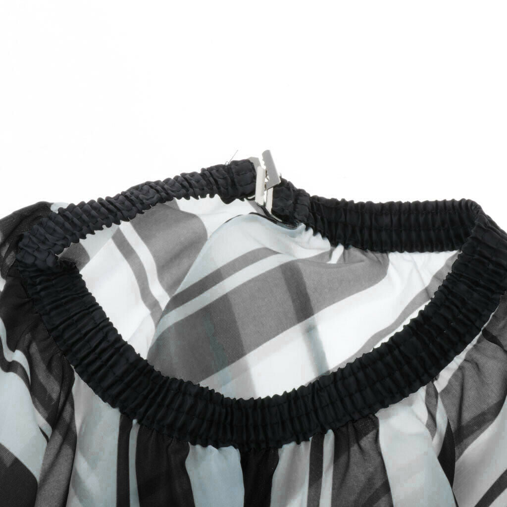 3x Nylon Barber Stylist Cuttings Capes Waterproof Styling Coloring Gown Wrap