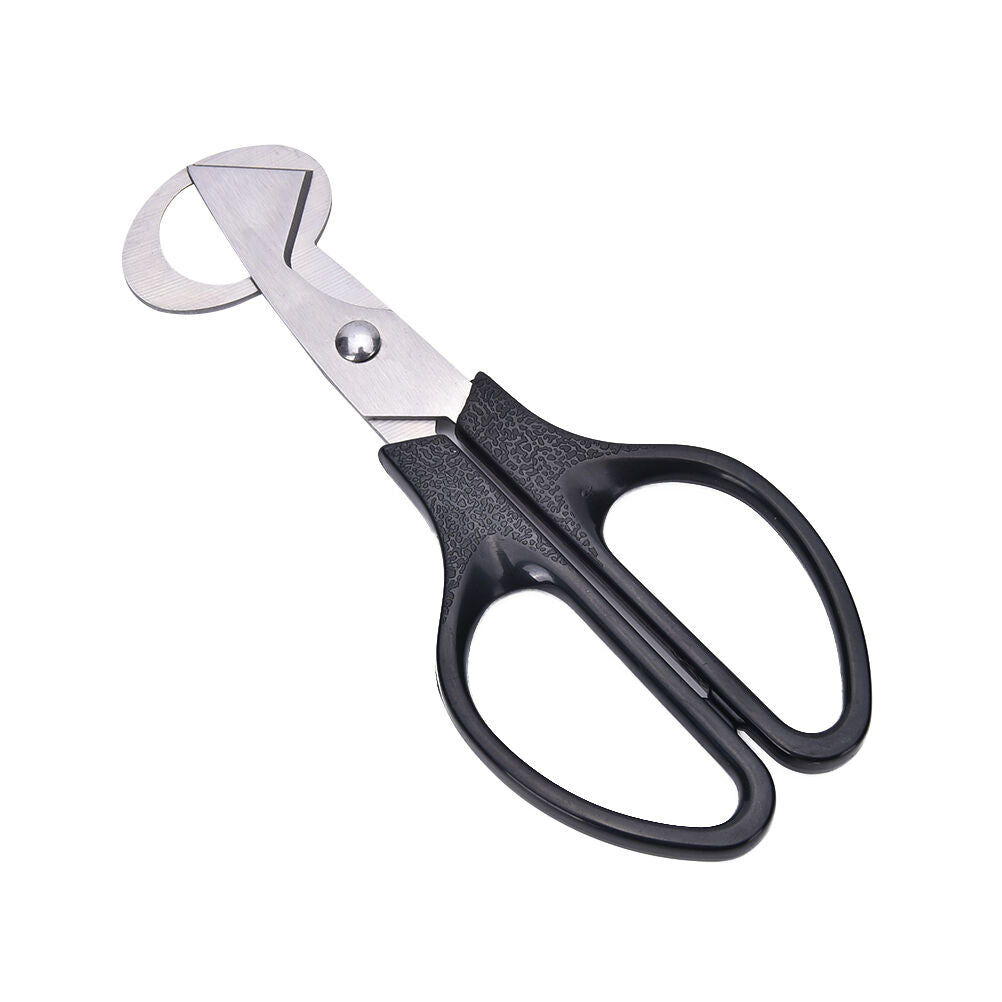 1X Wachtelei Schere Cracker Opener Zigarre Cutter Edelstahl Klinge Werkzeu DD