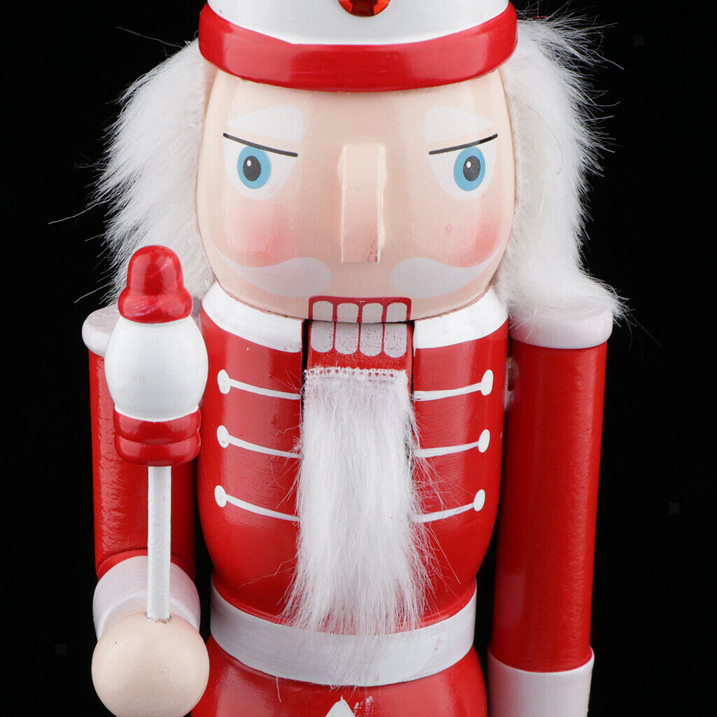 Nutcracker Christmas Ornament Kids Present Puppet 30cm SB58351 King,B