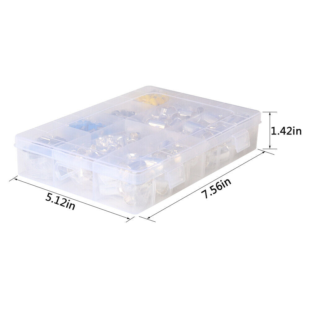 440pcs Insulated Electrical Wire Ferrules Kits Crimp Terminal Connector Sleeves