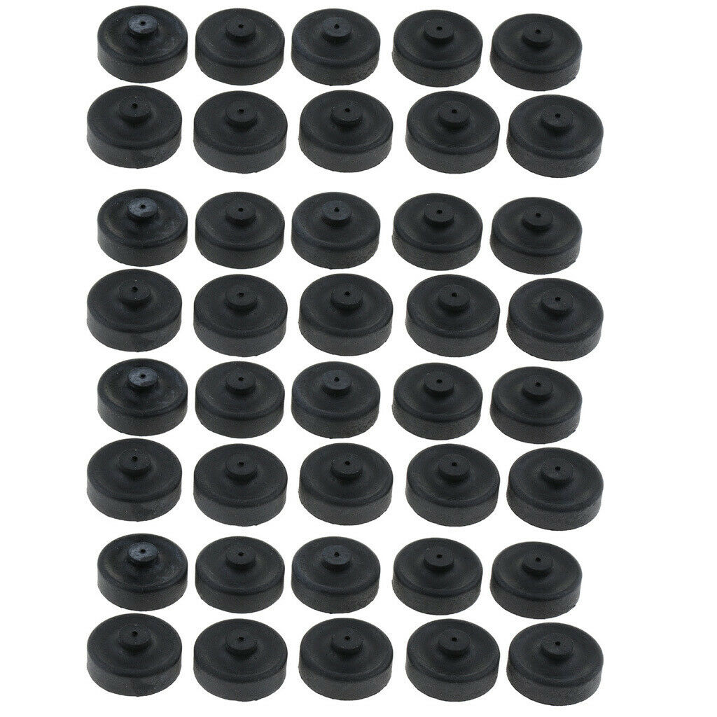 40 Pcs Aquarium Air Pump Accessories Oxygen O2 Pump Replacement Parts, Black