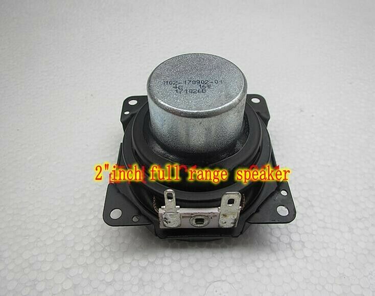 2pcs 2"inch 4Ω 16W Full frequency Speaker Loudspeaker Neodymium Home Audio parts