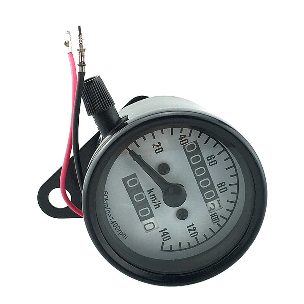 Motorcycle LCD Speedometer Display Km / H Meter Universal