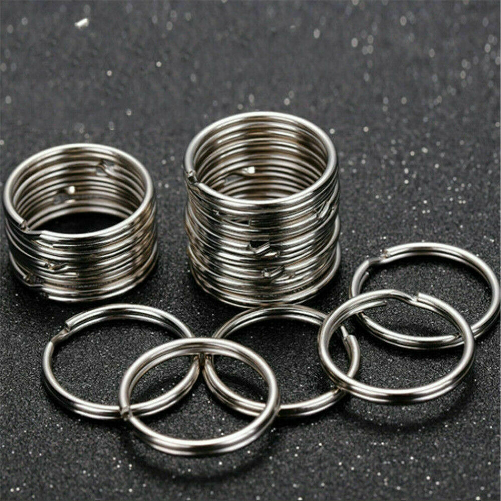 25mm 316 Stainless Steel Key Rings Heavy Duty Split Rings scuba gear 10 pack/Set