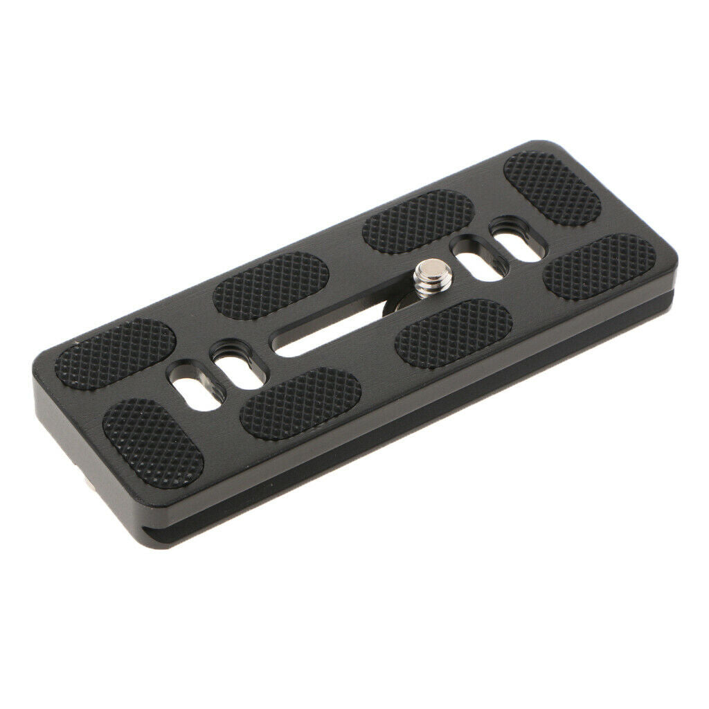 PU-100 Aluminium Quick Release Plate QR Clamp 100mm for Benro Arca Swiss Digital