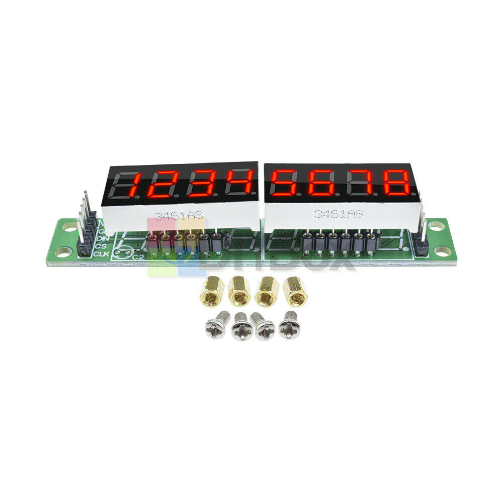 MAX7219 8-Digit CWG Digital Tube Red LED Display Control Module Fit for Arduino