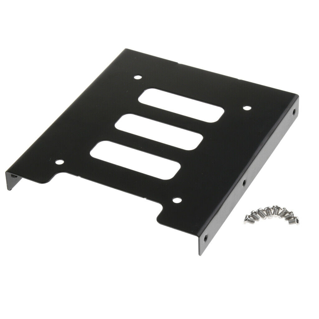 2.5" SSD HDD To 3.5" Metal Mounting Adapter Bracket Dock Hard Drive Holder For