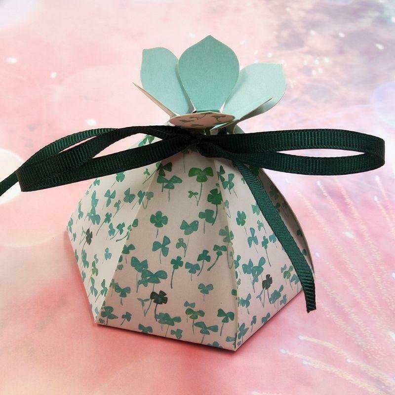 Conical Candy Box Metal Cutting Dies Stencil Scrapbooking DIY Album Stamp Paper