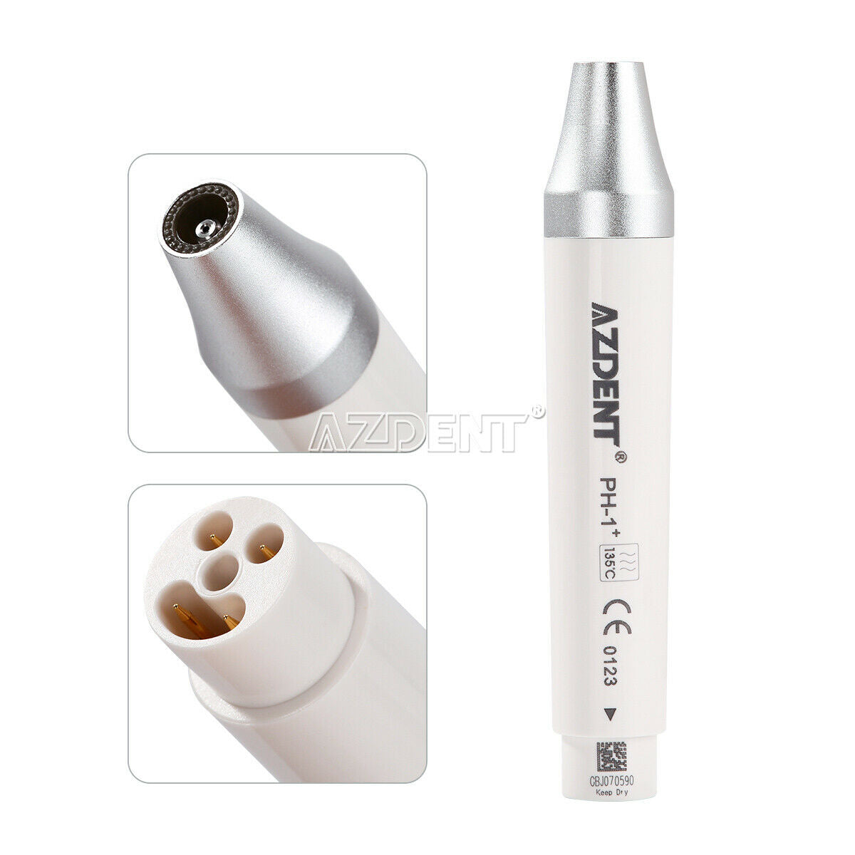 Dental Scaler Ultrasonic Piezo LED Handpiece fit Woodpecker EMS VRN Scaling Tips