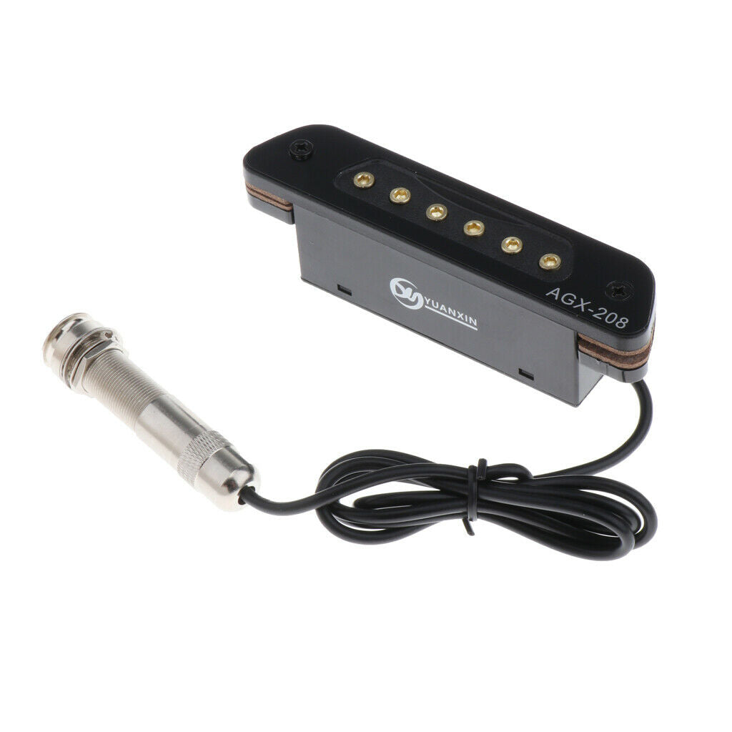 6 Holes Pickup Guitar Transducers Guitar Accessories For Guitar Amplifier