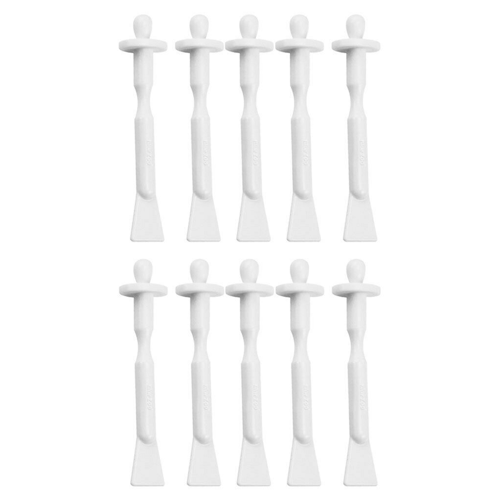10 Packs Waxing Spatula Sticks Hair Removal Sticks Nasal Cleaning Stick