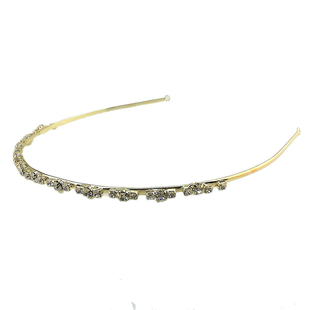Rhinestone Wedding Tiara Bridal Headband Queen Tiara Crown Hair Accessories