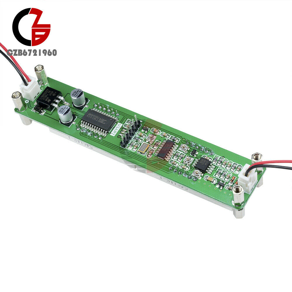 Green RF Signal Frequency Counter Cymometer Tester Meter 0.1-60MHz 20MHz~2.4GHz