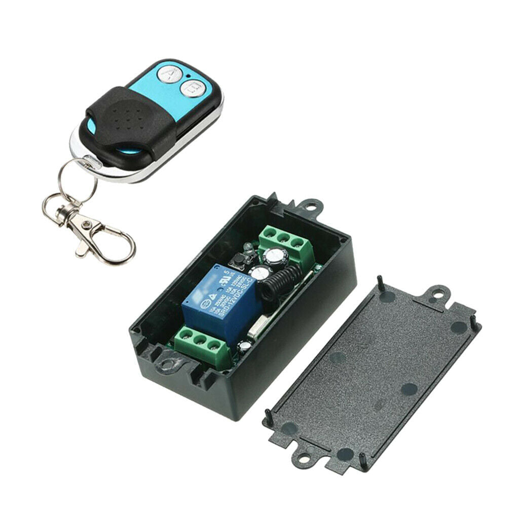 433MHz DC12V 1-CH Learning Code Wireless RF Remote Control Switch Receiver