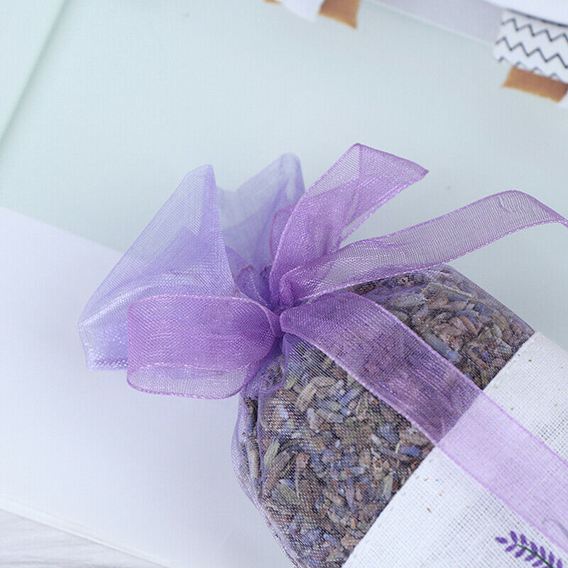 Beautiful 6pcs Sachets Flower Printing Empty Lavender Fragrance Sachet Ba.l8
