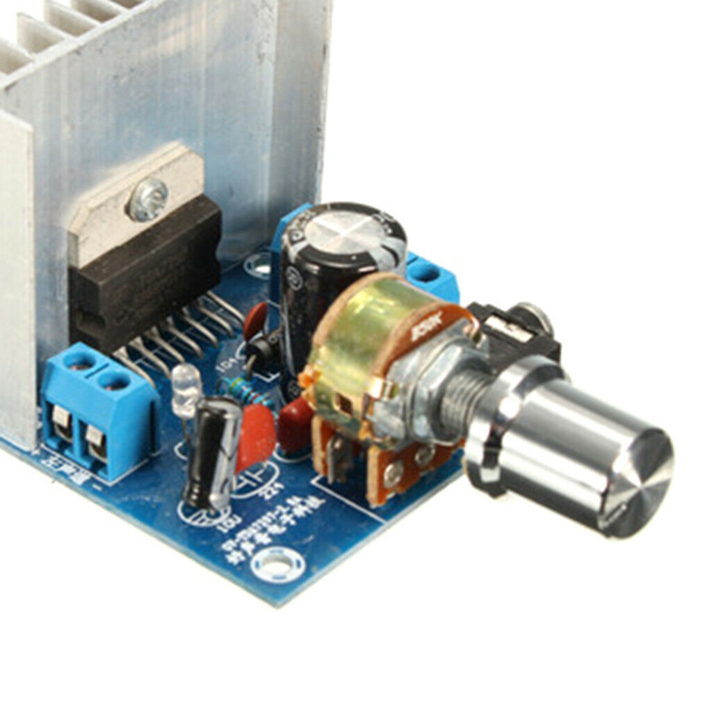 Car Digital Audio Amp Board DC 12V Dual Channel Stereo Power Amplifier DIY