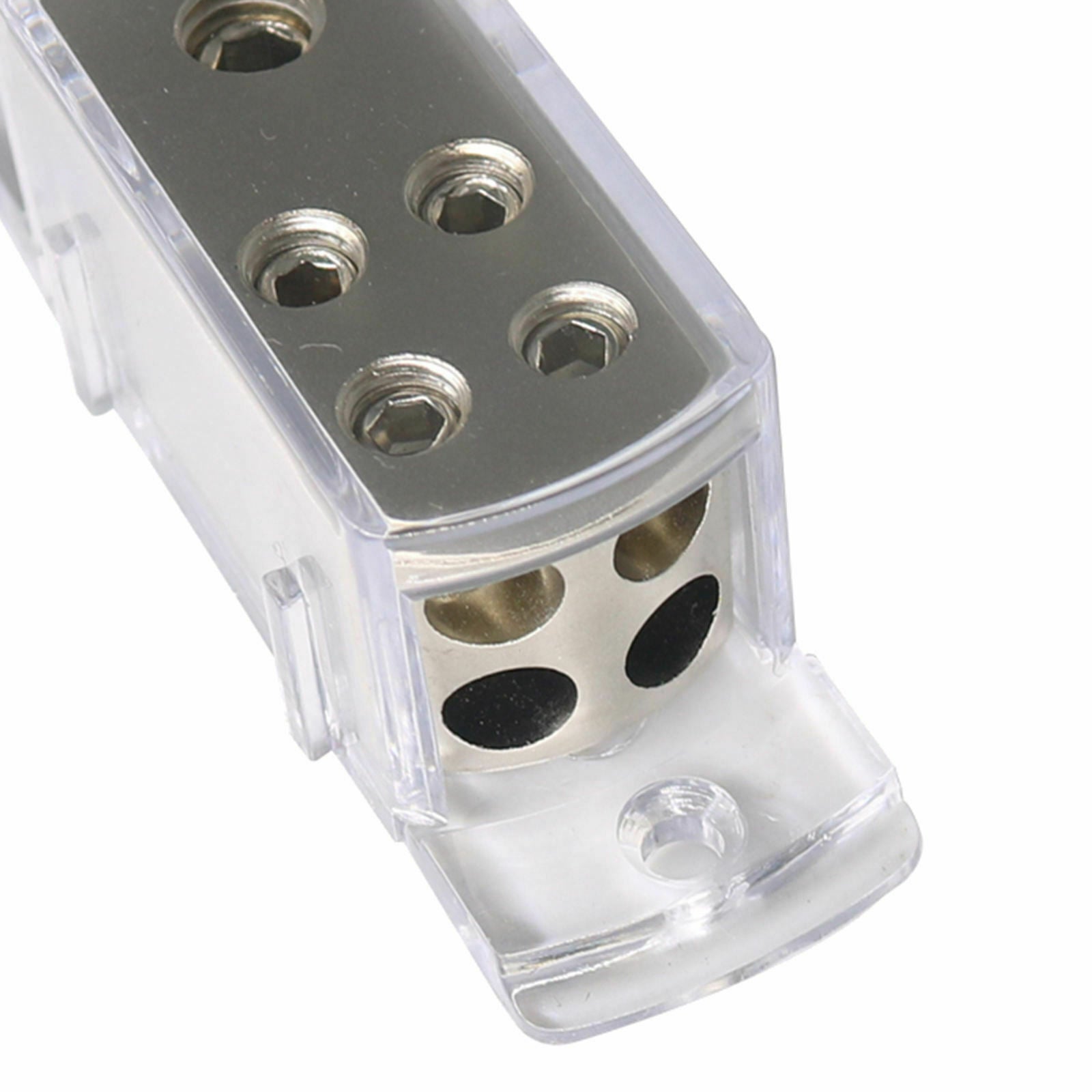 4X Car Audio Stereo Power Ground Wire Splitter Distribution Block 4-Way 4/8 GA