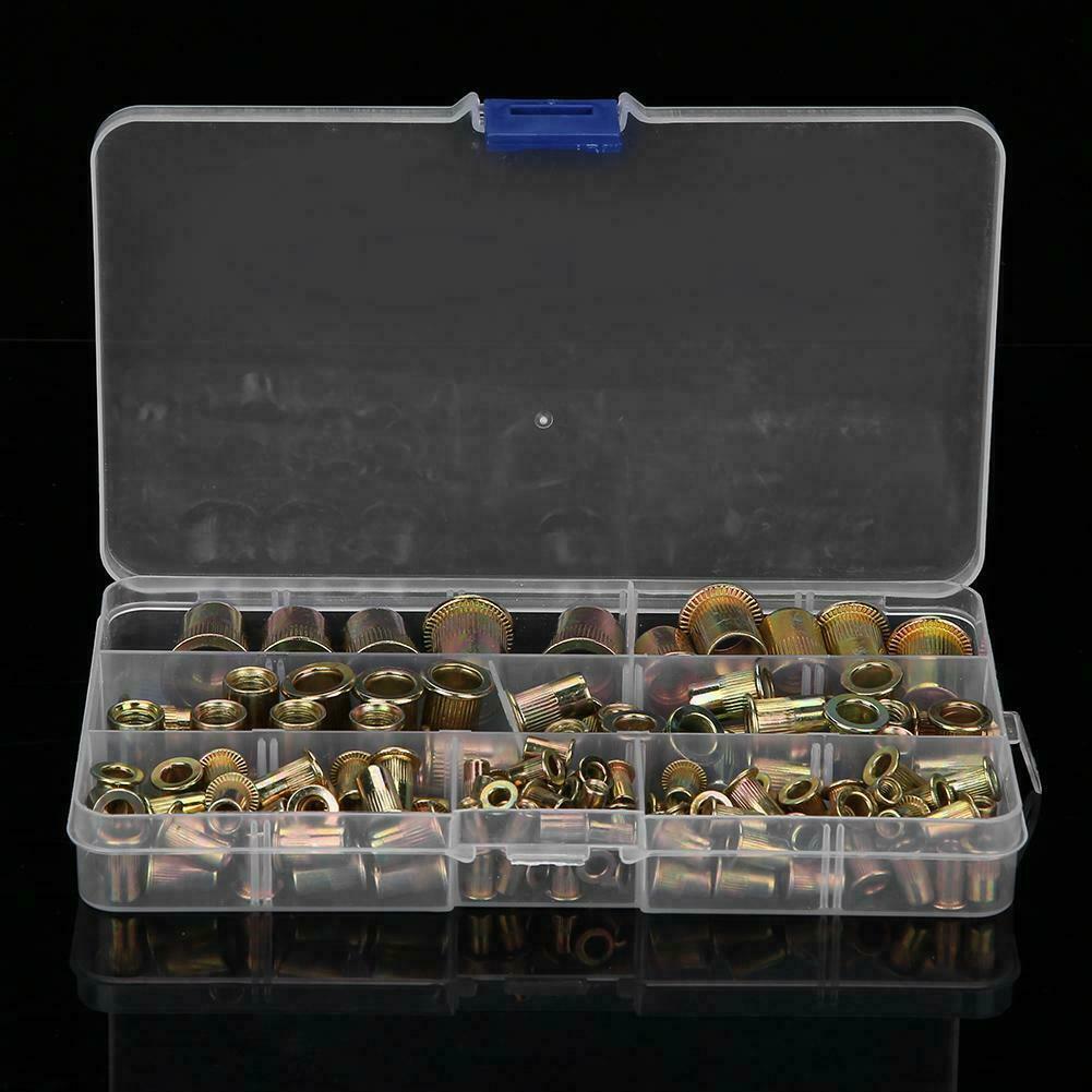 M3 4 5 6 8 10 12 Rivet Nuts Blind Nut Nutsert Stainless Steel Zinc Plated 150pcs