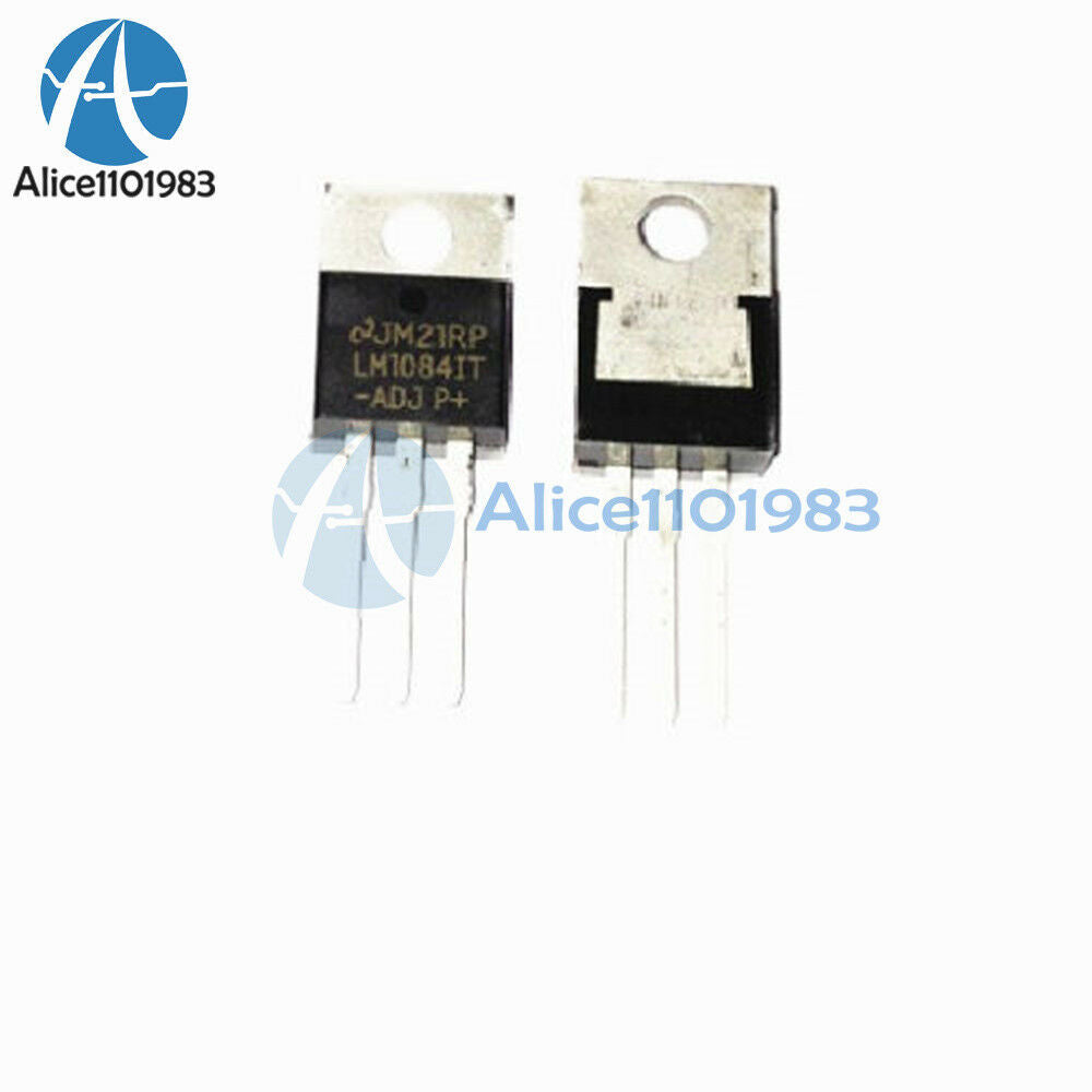 2PCS LM1084 LM1084IT-ADJ NSC TO220 IC REG LDO ADJ 5A NEW