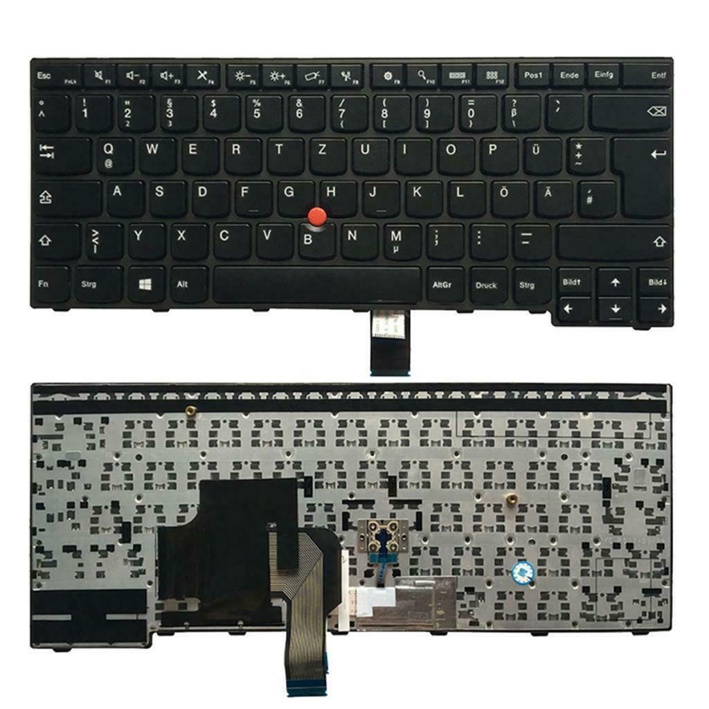 New Laptop Keyboard Replacement German for Edge E450 E455 E450C W450 Black