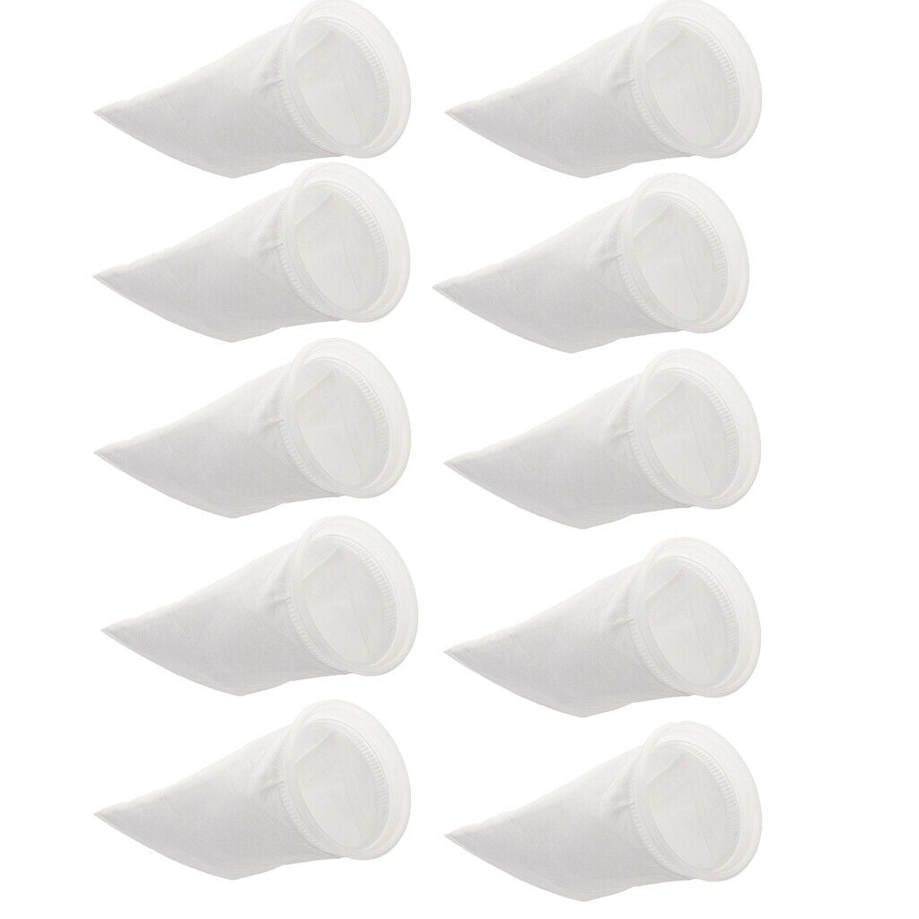 10Pcs Aquarium Fish Tank Felt Filter Sock Bag For Fish Tank Aquarium Tank