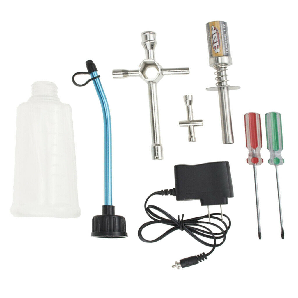 Alloy Engine Starter Igniter Fuel Filler for HSP REDCAT Nitro RC Car Accs