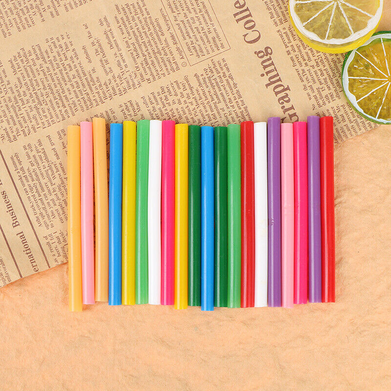 Mixed Colors Hot Silicone Sticks Hot Melt Adhesive Glue DIY Hot Melt Glue.l8