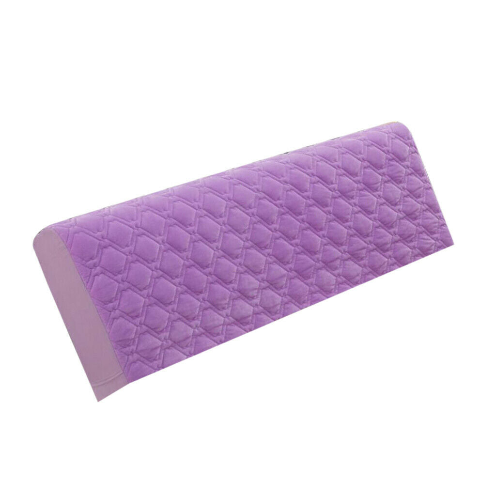 Thickening Stretch Bed Headboard Slip Cover Protector Decoration Purple