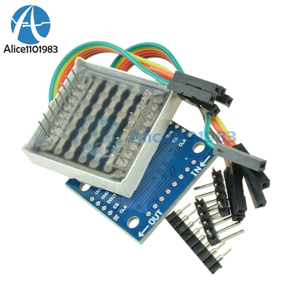 5PCS MAX7219 Dot matrix Microcontroller Module Control Display DIY Kit