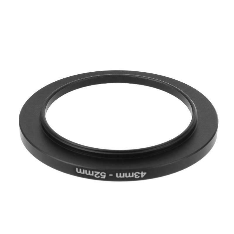 43mm To 52mm Metal Step Up Rings Lens Adapter Filter Camera Tool Accessories New