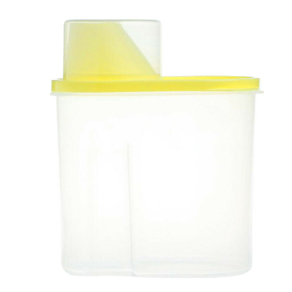 Kitchen Pasta Cereal Dispenser Store 1.9L Food Storage Box Safe Containers