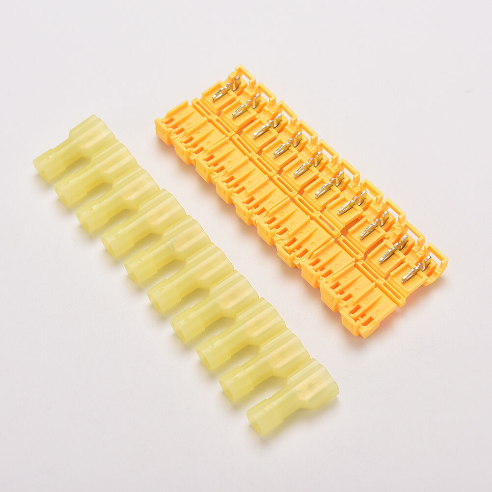 10 New Electrical Cable Connectors Quick Splice Lock Wire Terminals Crimp.l8