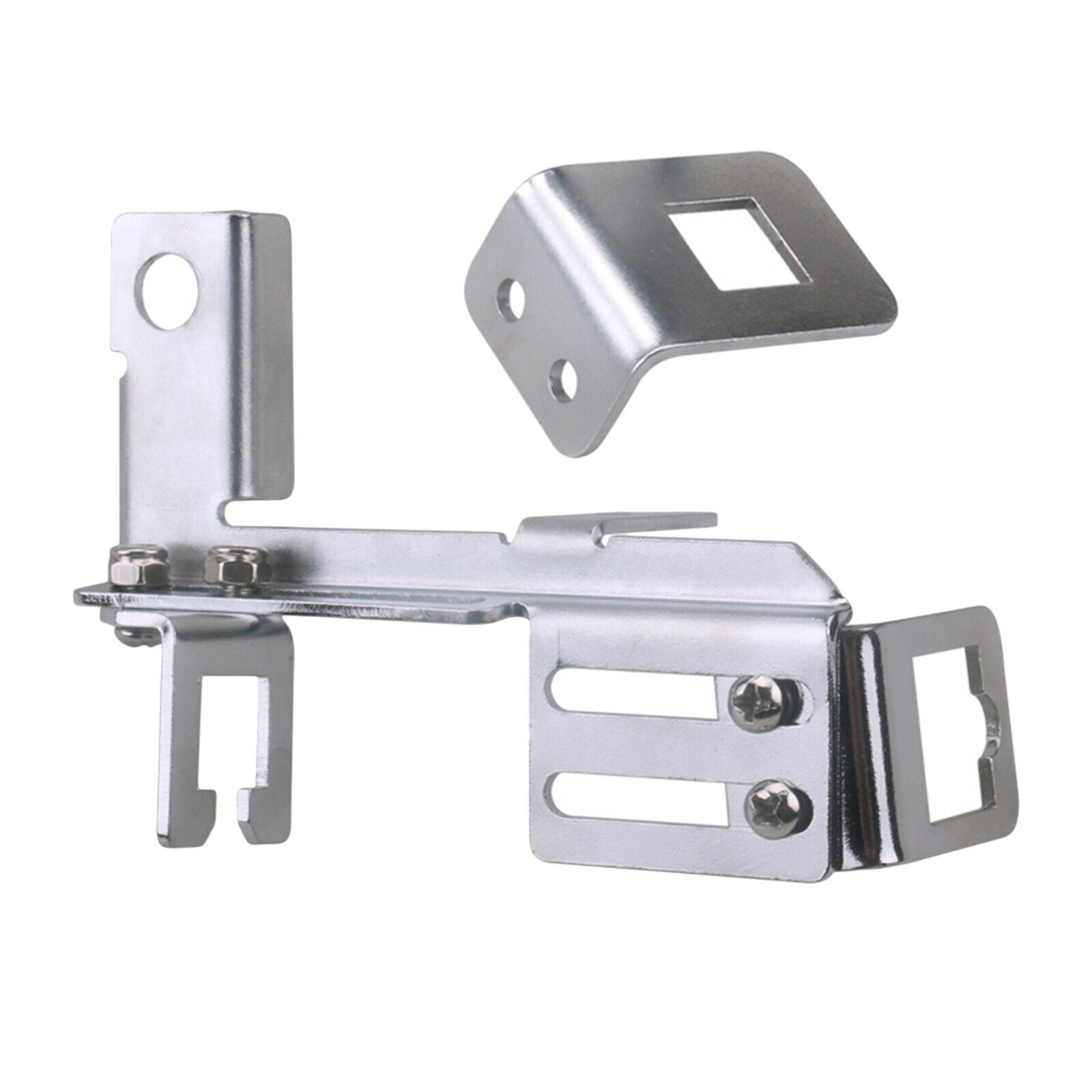Chrome Auto Throttle Cable Kickdown Bracket for Chevrolet SBC BBC Holley