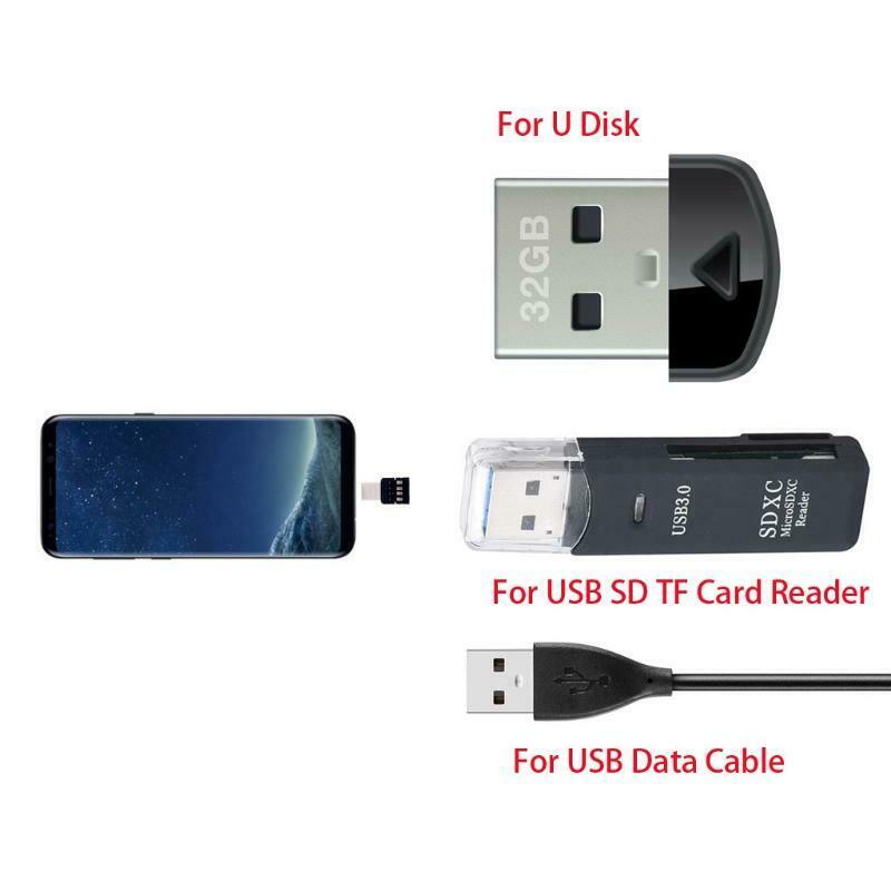 Type C To USB OTG Connector Adapter for USB Flash Drive S8 Note8 Android Phone