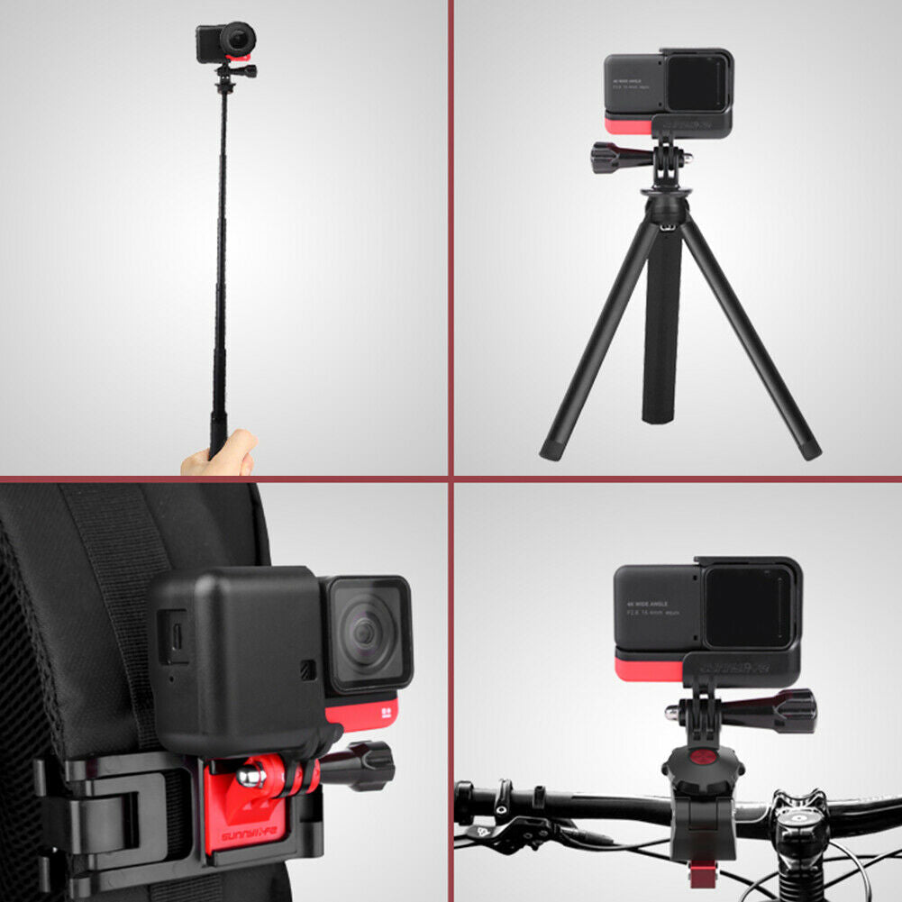 Quick Release Protective Cage Half Frame Case for Insta360 ONE R Camera @
