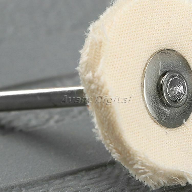 20Pcs Cloth Polishing Wheel Buffer Pad Grinder Power Rotary Tool Accessories