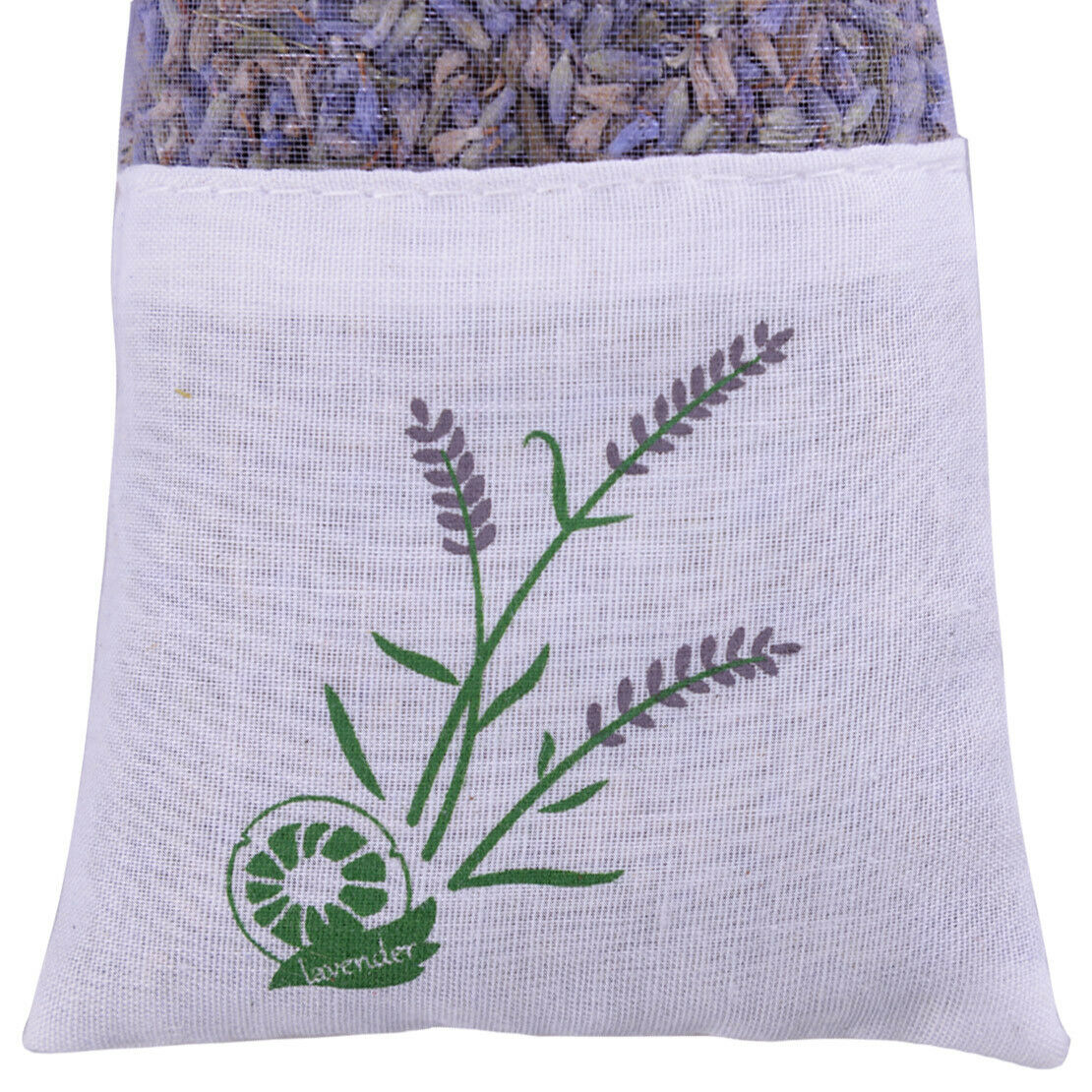 4pcs Dried Lavender Bud Sachets Flower Scent Aromatic Fragrant Organza Bags An
