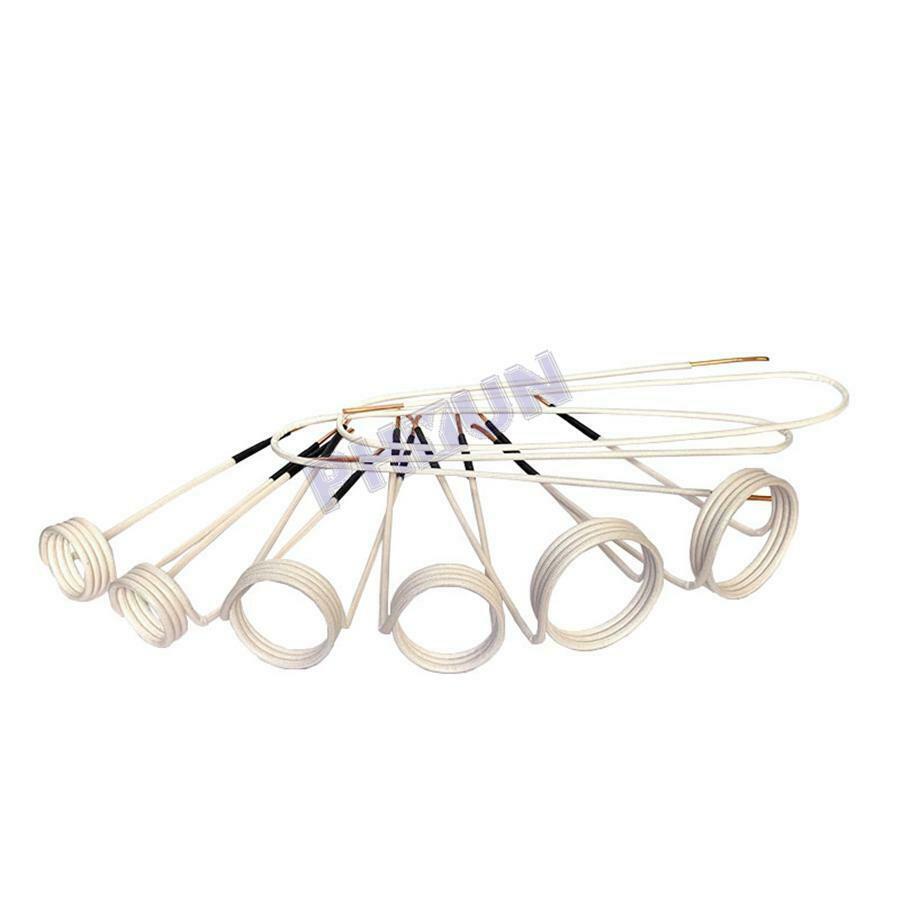8x Magnetic Induction Heater Coils Kit Inter Changeable Mini Ductor Accessories