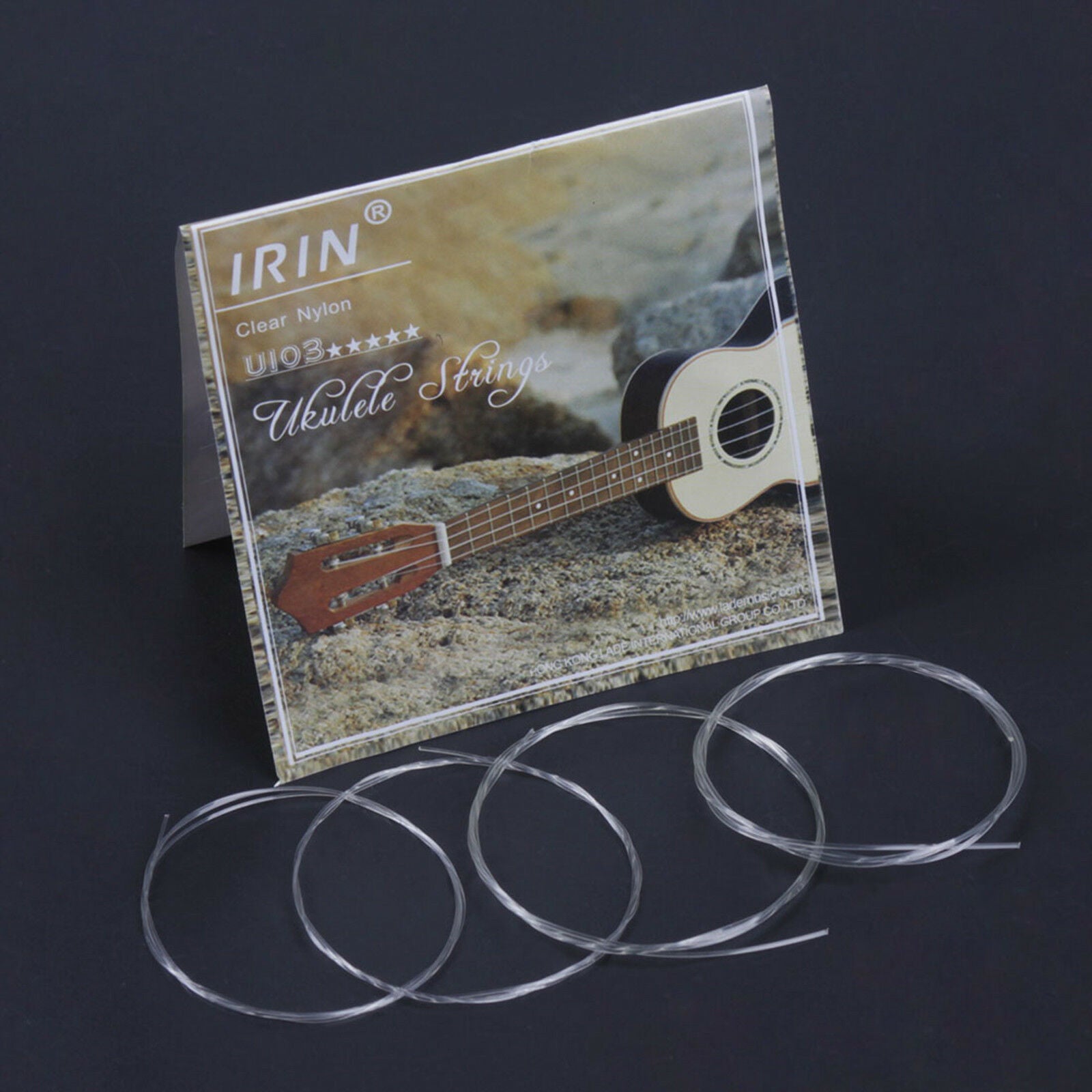 3sets Clear Nylon Ukelele Strings for Ukulele Parts (0.56 - 0.81 mm)