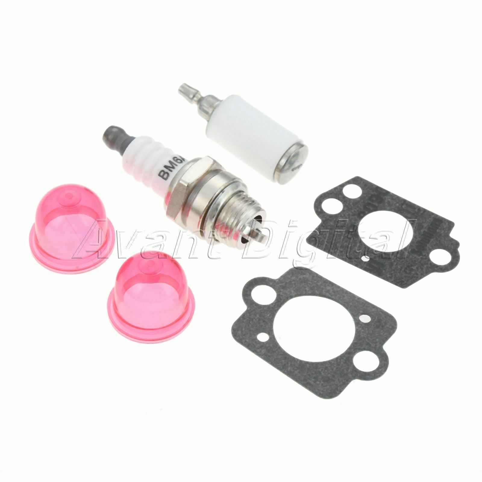 Carburetor & Filter Fit For Walbro WT-875-A Poulan Craftsman Blower BVM200C Set